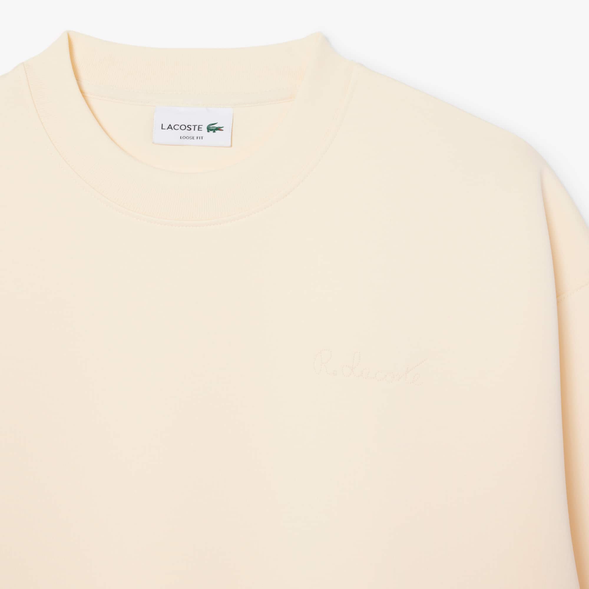 Loose Fit Embroidered Sweatshirt