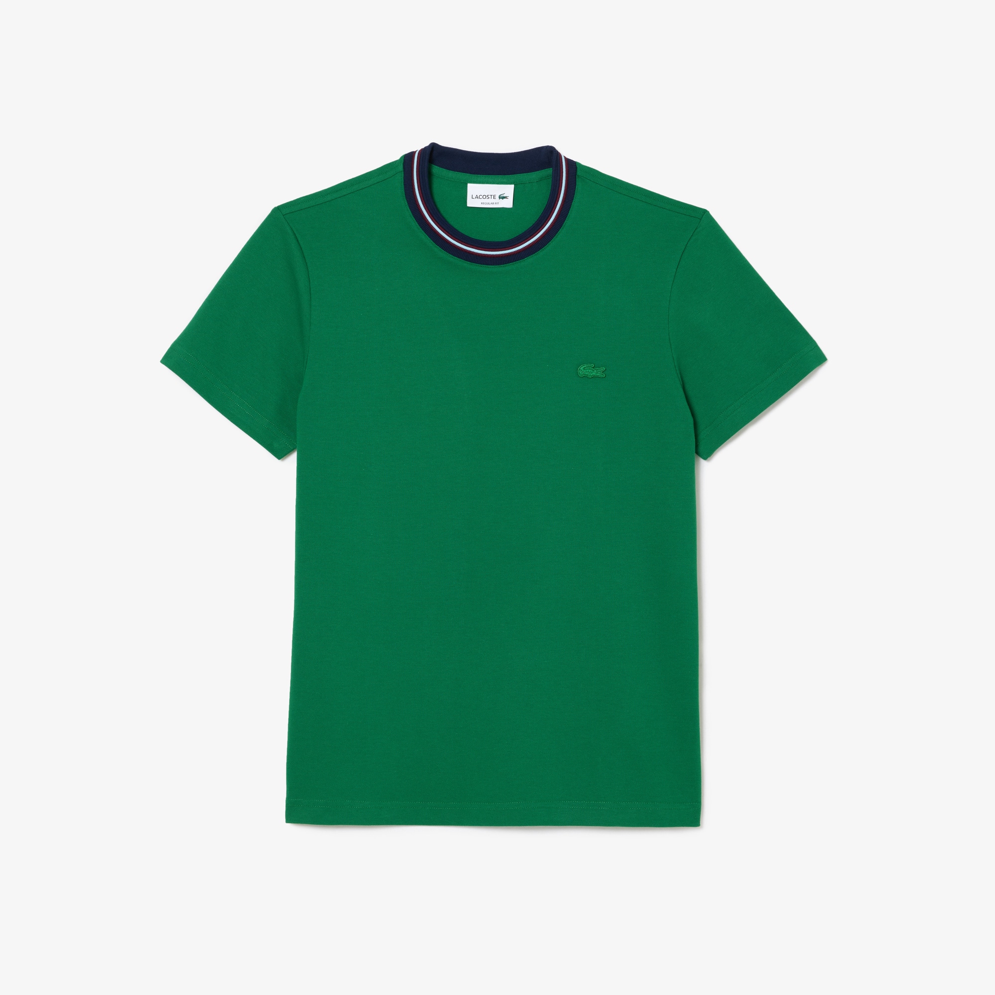 【LACOSTE】ラコステ Pique Stripe Collar Tシャツ 襟ストライプ TH8174_J2G_21.jpg