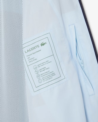 Men's Water-Repellent Colorblock Track Jacket