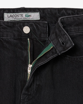 Men's 5-Pocket Straight Cut Indigo Jeans
