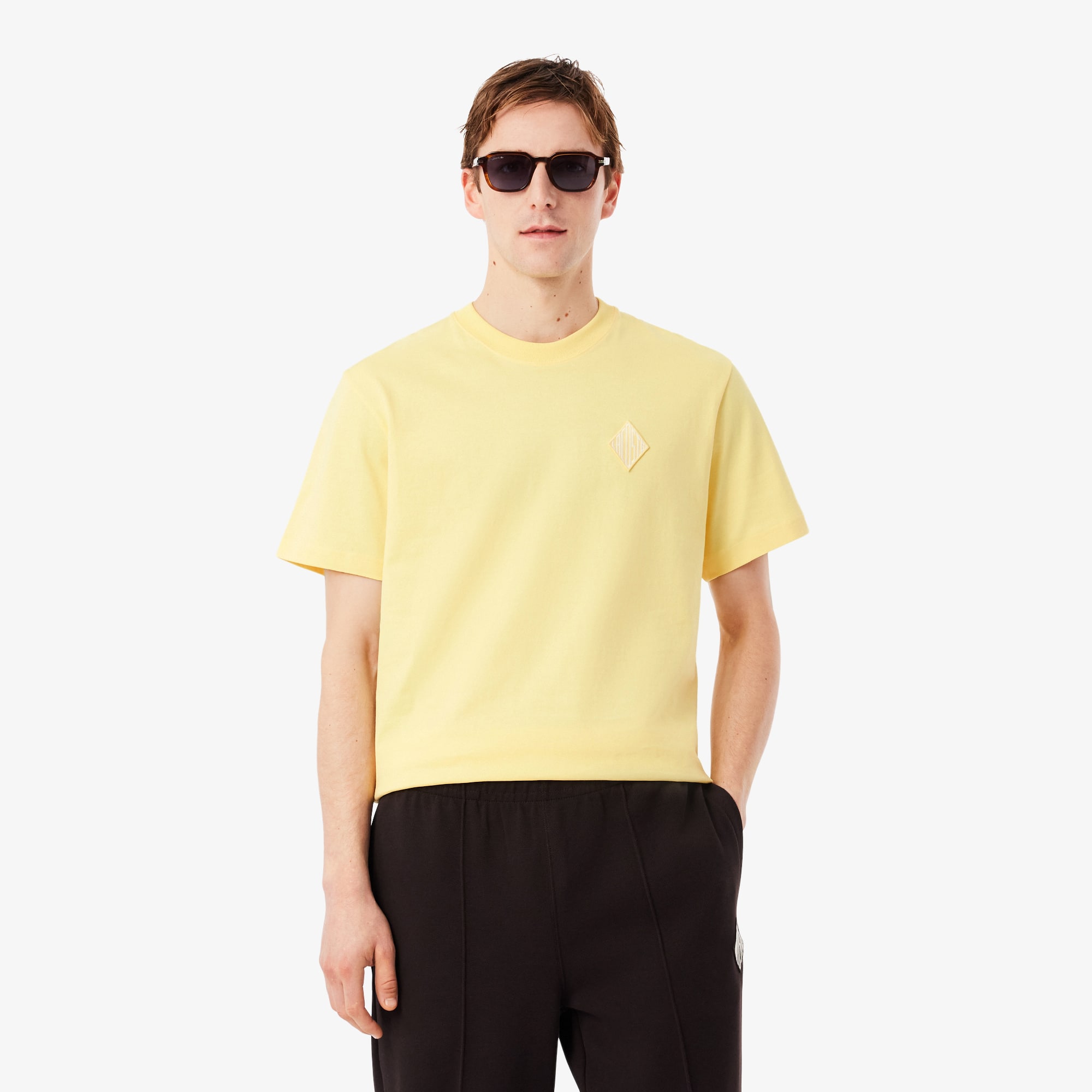 Classic Fit Heavy Badge Accent T-Shirt