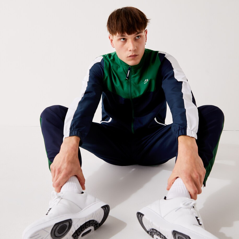 Men's Lacoste SPORT Lightweight Colourblock Tracksuit LACOSTE