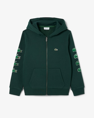 Printed Fleece Hoodie