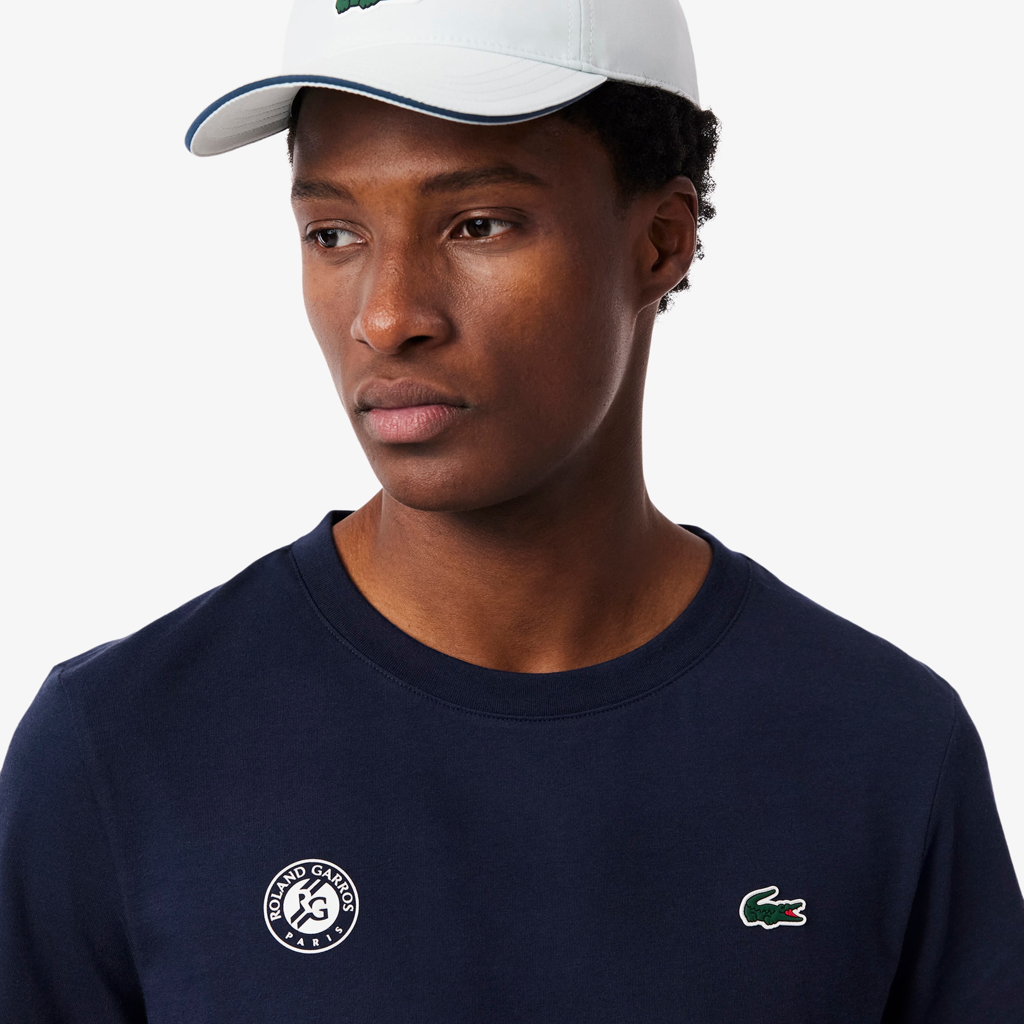 hirotasLACOSTE 「ROLAND GARROS」 Men's Roland-Garros Edition Sport T-Shirt - T-shirts - New