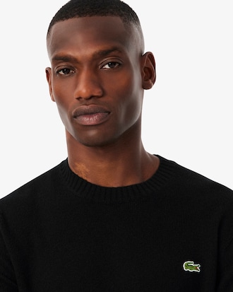 Men's 3D Knit Cashmere Crew Neck Sweater