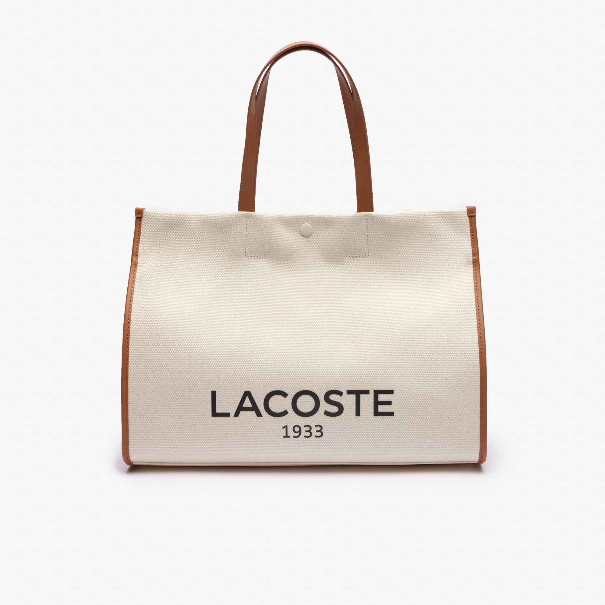 トートバッグ Lacoste Heritage Canvas Tote Bag Unisex Large Heritage Canvas Tote - Bags - New In 2025 | Lacoste