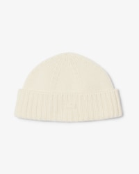 Women's 3D Rib Knit Wool Beanie