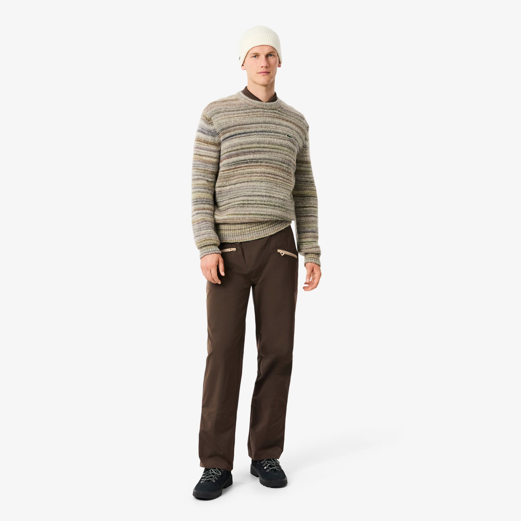 Lacoste Men's Archive Edition Water-repellent Overalls - 30 In Brown