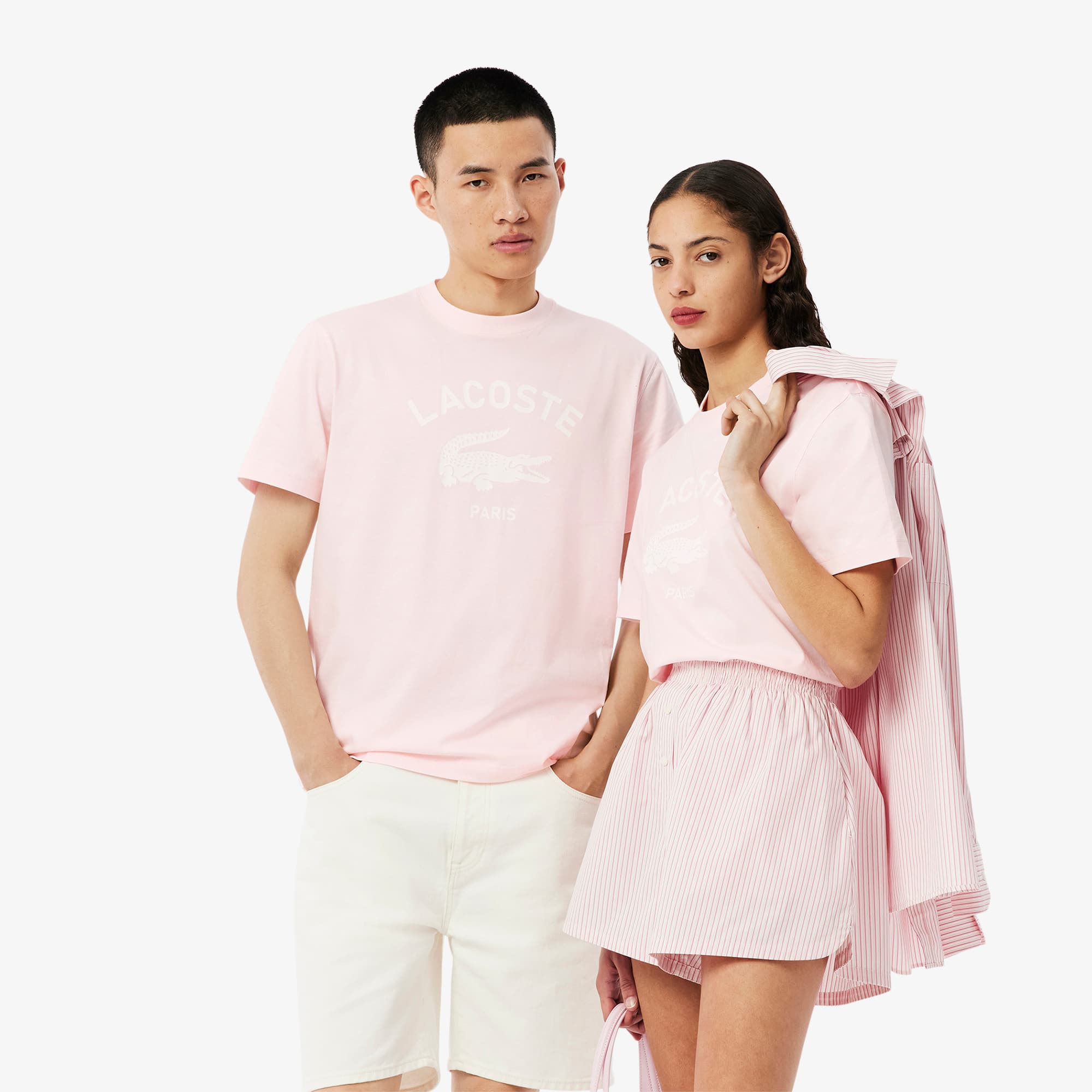 最新入荷商品一覧 | Cotton Print Signature Unisex T-Shirt In New - T-shirts - トップス