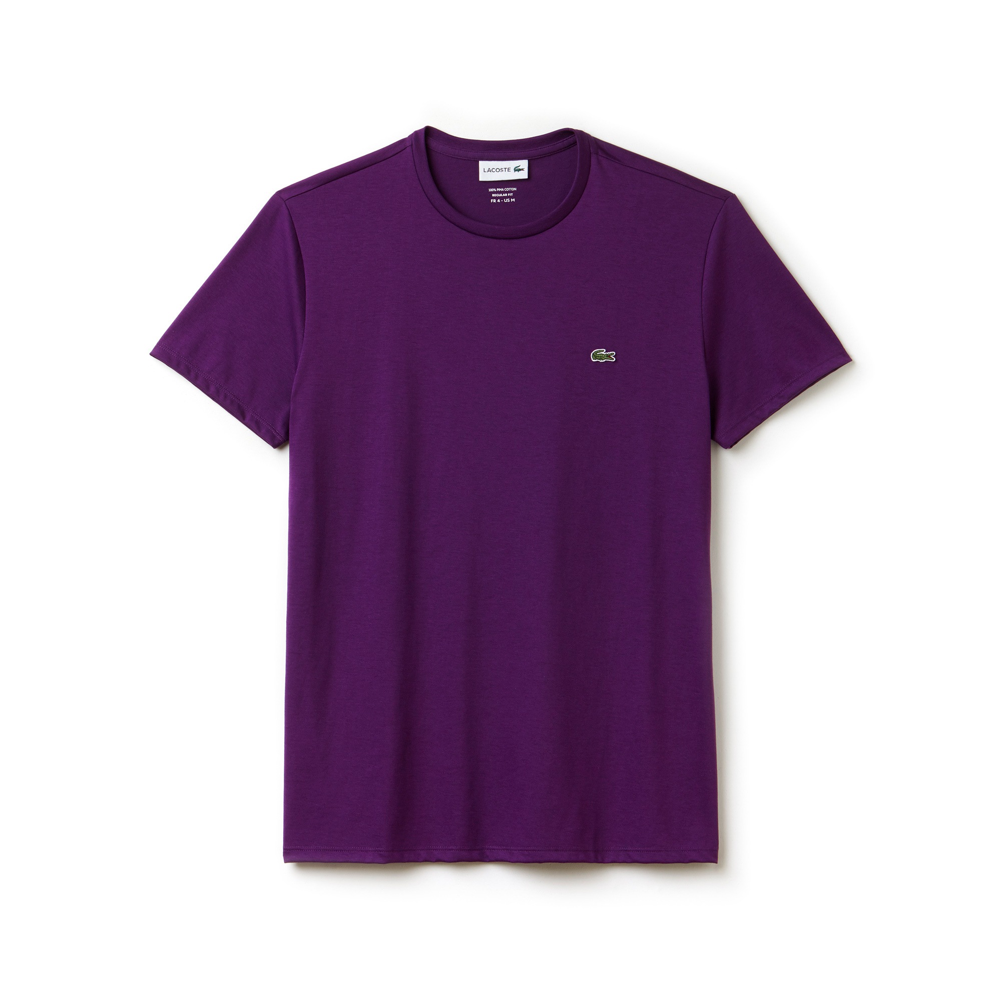 Men's Crew Neck Pima Cotton Jersey Tshirt Men's Tshirts New In 2022 Lacoste