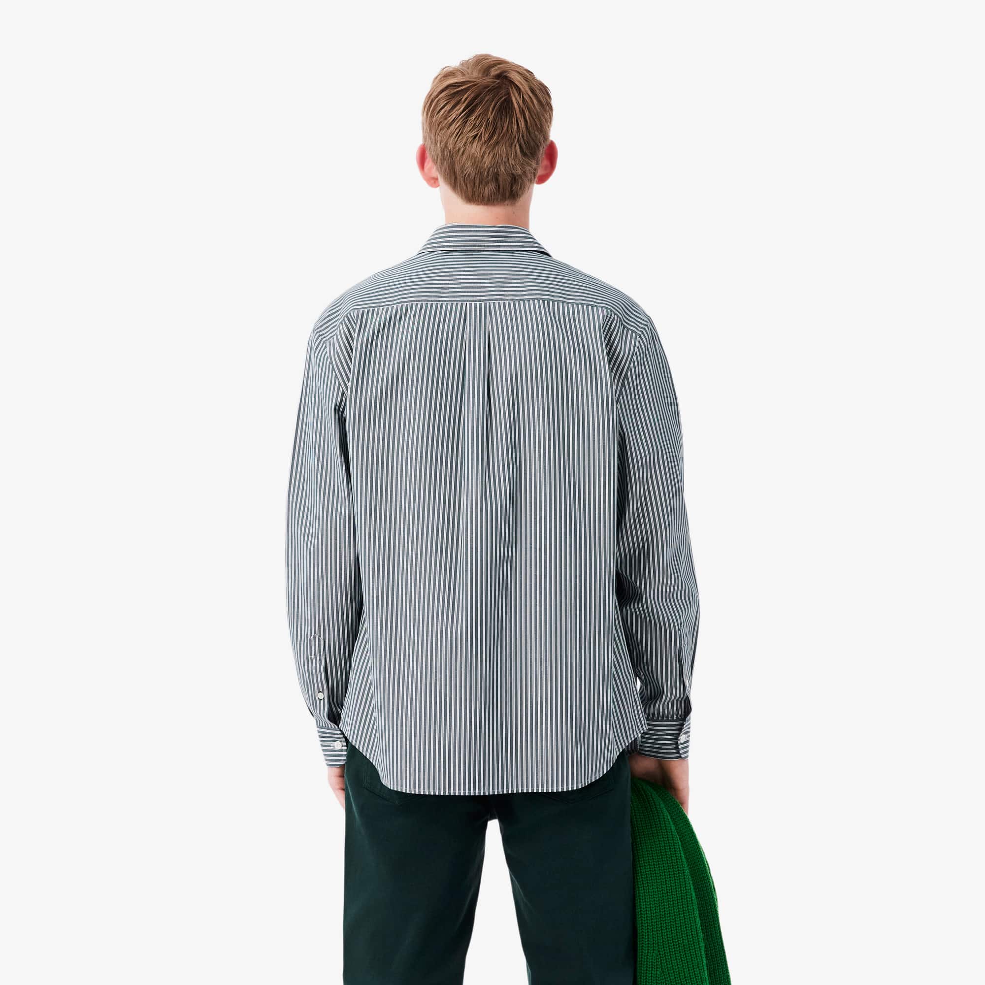 Regular Fit Striped Pinpoint Shirt