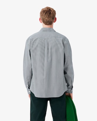 Regular Fit Striped Pinpoint Shirt