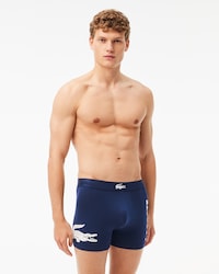 Men's 3-Pack Crocodile Waist Boxer Briefs