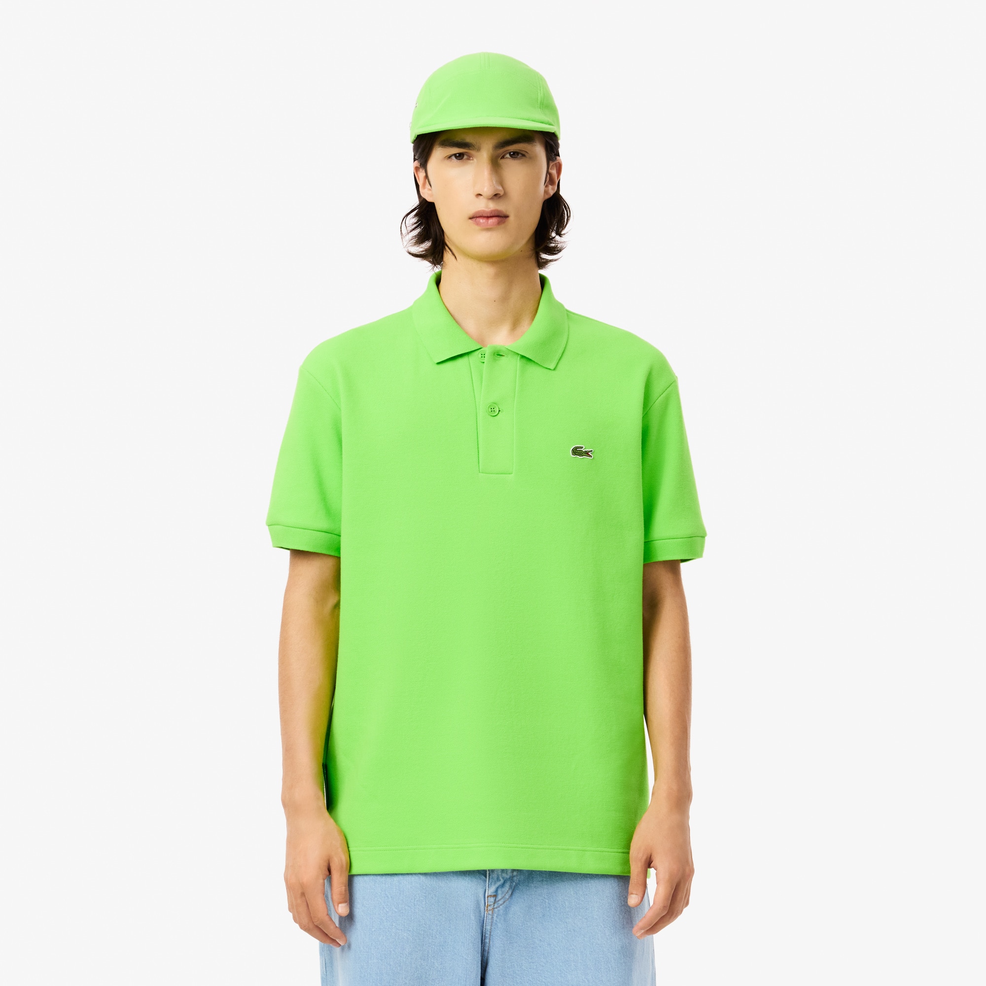 Men's Classic Fit Piqué Polo - Polo Shirts - New In 2025 | Lacoste