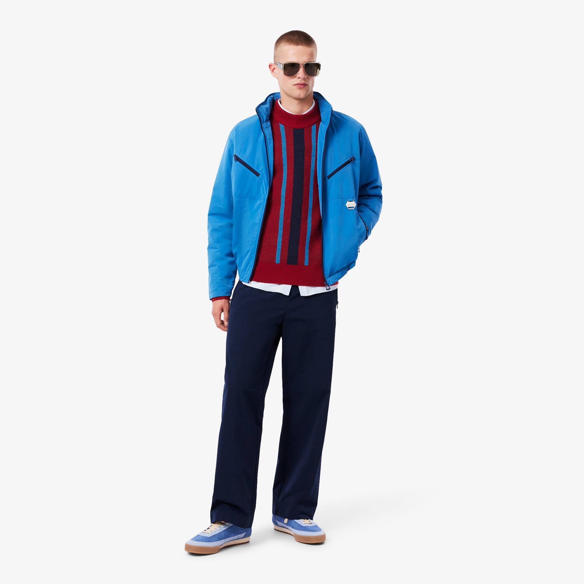 Men's Archive Edition High-Neck Striped Sweater - Sweaters Men's Archive Edition High-Neck Striped Sweater - Sweaters