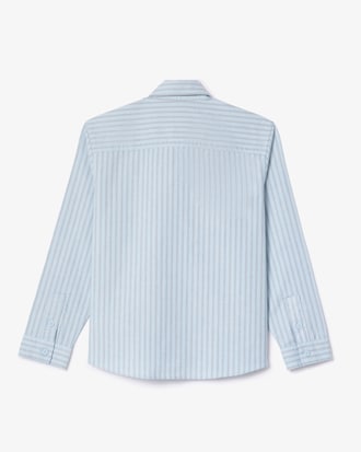 Chemise enfant avec poches contrastées
