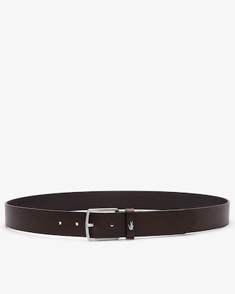Men's Grained Leather Belt