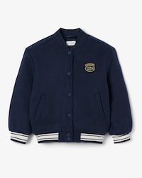 Crocodile Badge Bomber Jacket
