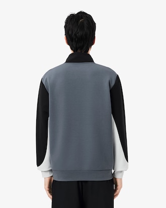 Sport Quarter Zip Color-Block Sweatshirt