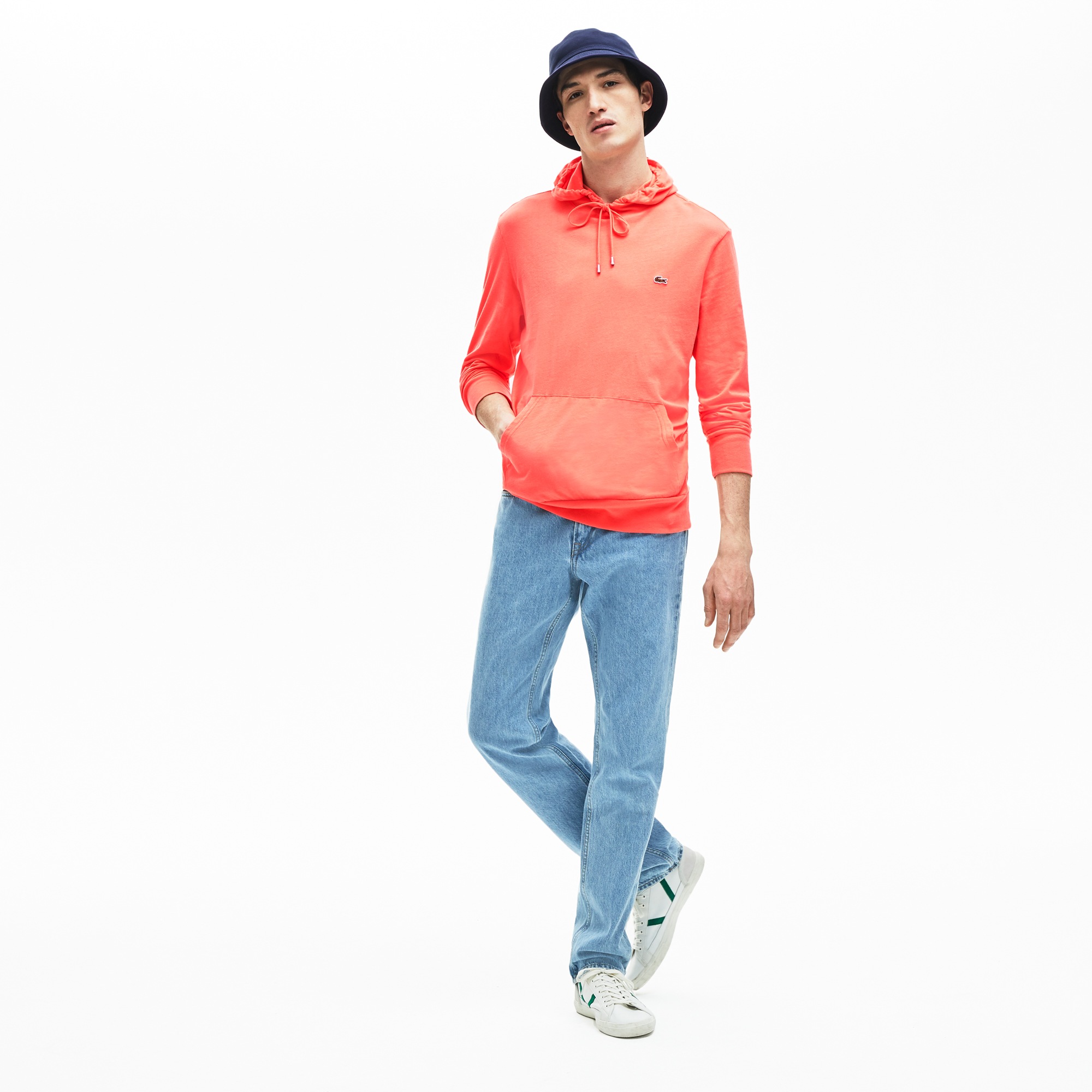 Men's Hooded Cotton Jersey Sweatshirt LACOSTE