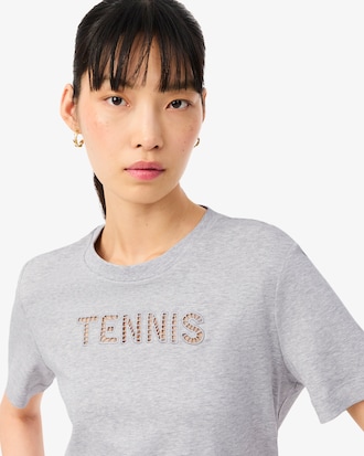 Tennis Embroidery T-Shirt