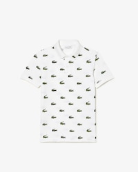 Polo de algod&oacute;n con estampado de la firma