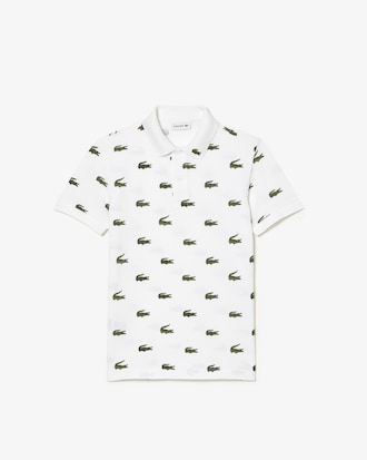 Kids' Signature Print Cotton Polo
