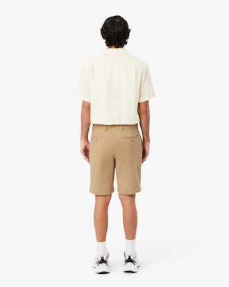 Regular Fit Stretch Cotton Chino Bermuda Shorts