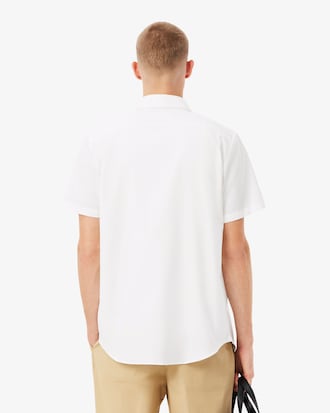 Men's Regular Fit Short Sleeve Cotton Shirt