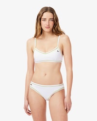 Trim Accent Swim Top