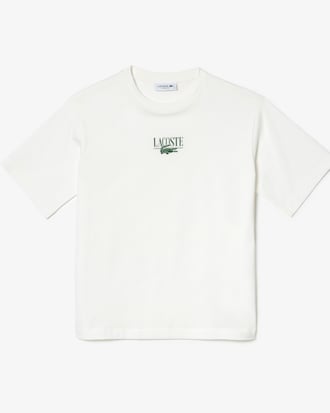 Women's Relaxed Fit Printed Cotton T-Shirt 