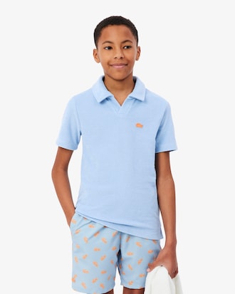 Polo en tissu &eacute;ponge