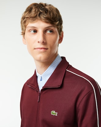 Men's Paris Piqué Zip-Up Track Jacket