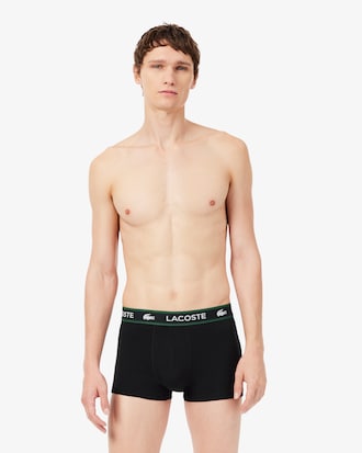 3-Pack Stretch Jersey Branded Trunks