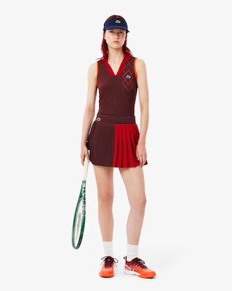 Women's Slim Fit Ultra Dry Sleeveless Tennis Polo