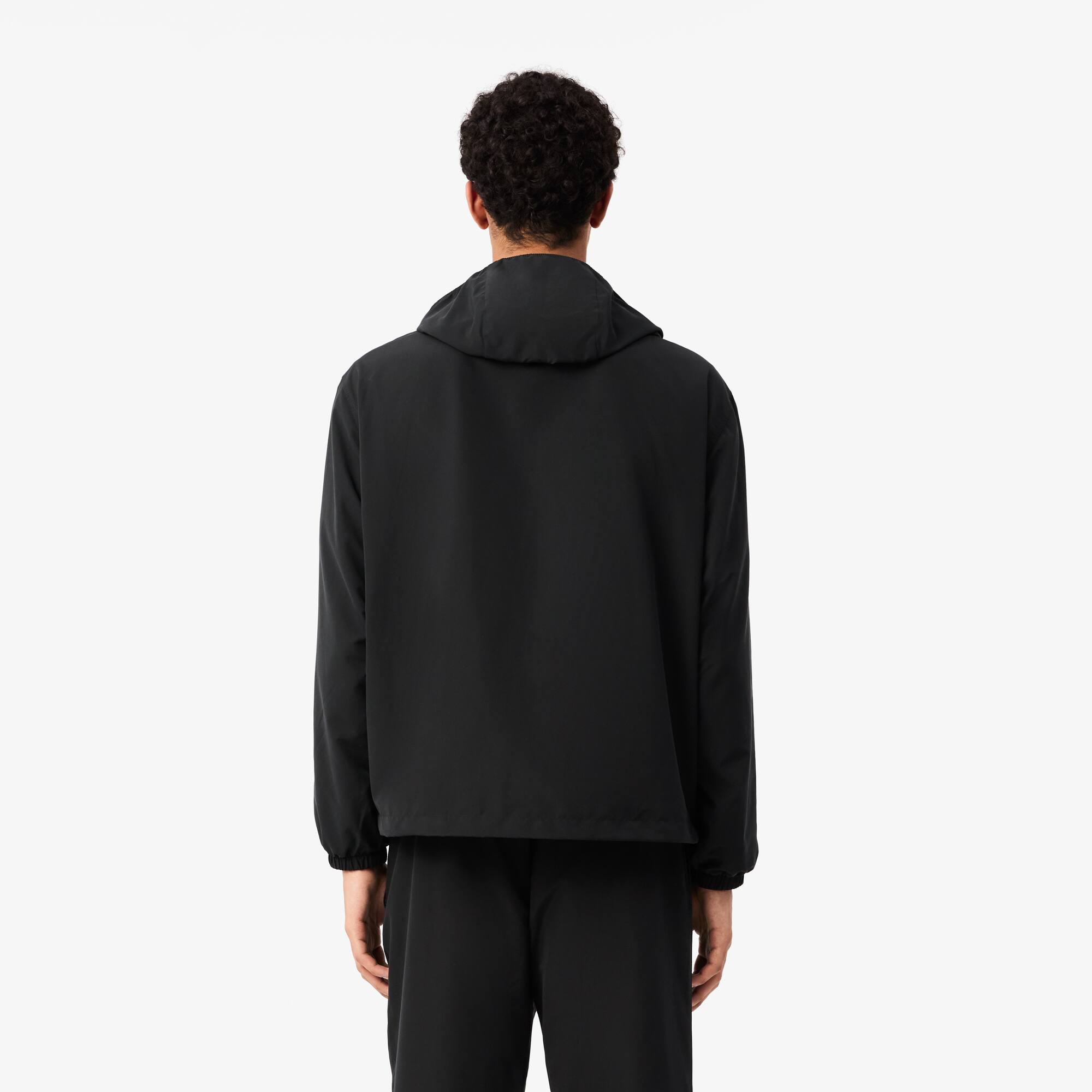 Lacoste ブラック マウンテンパーカー　BH064MJ-99 Lacoste ブラック マウンテンパーカー BH064MJ-99