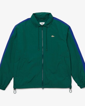 Men's LIVE Contrast Band Zippered Windbreaker