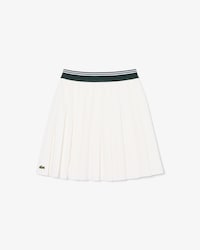 Girls' Oxford Cotton Pleated Skirt
