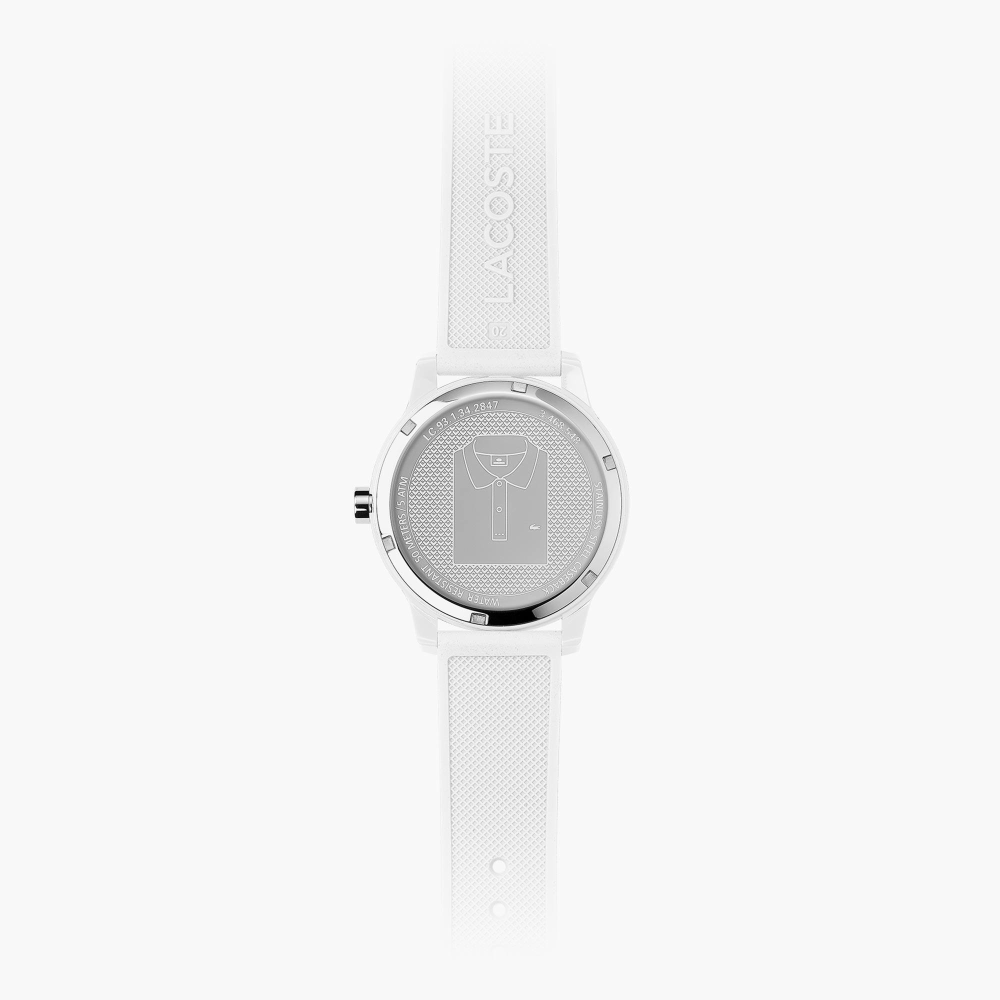 lacoste watch white strap