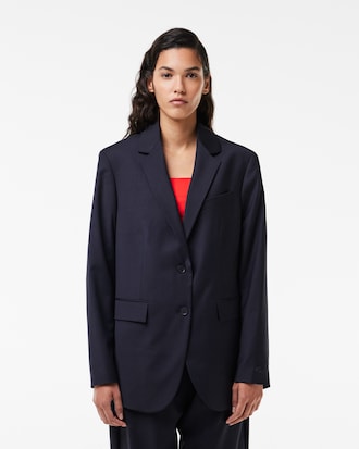 Women's Oversized Wool Blazer