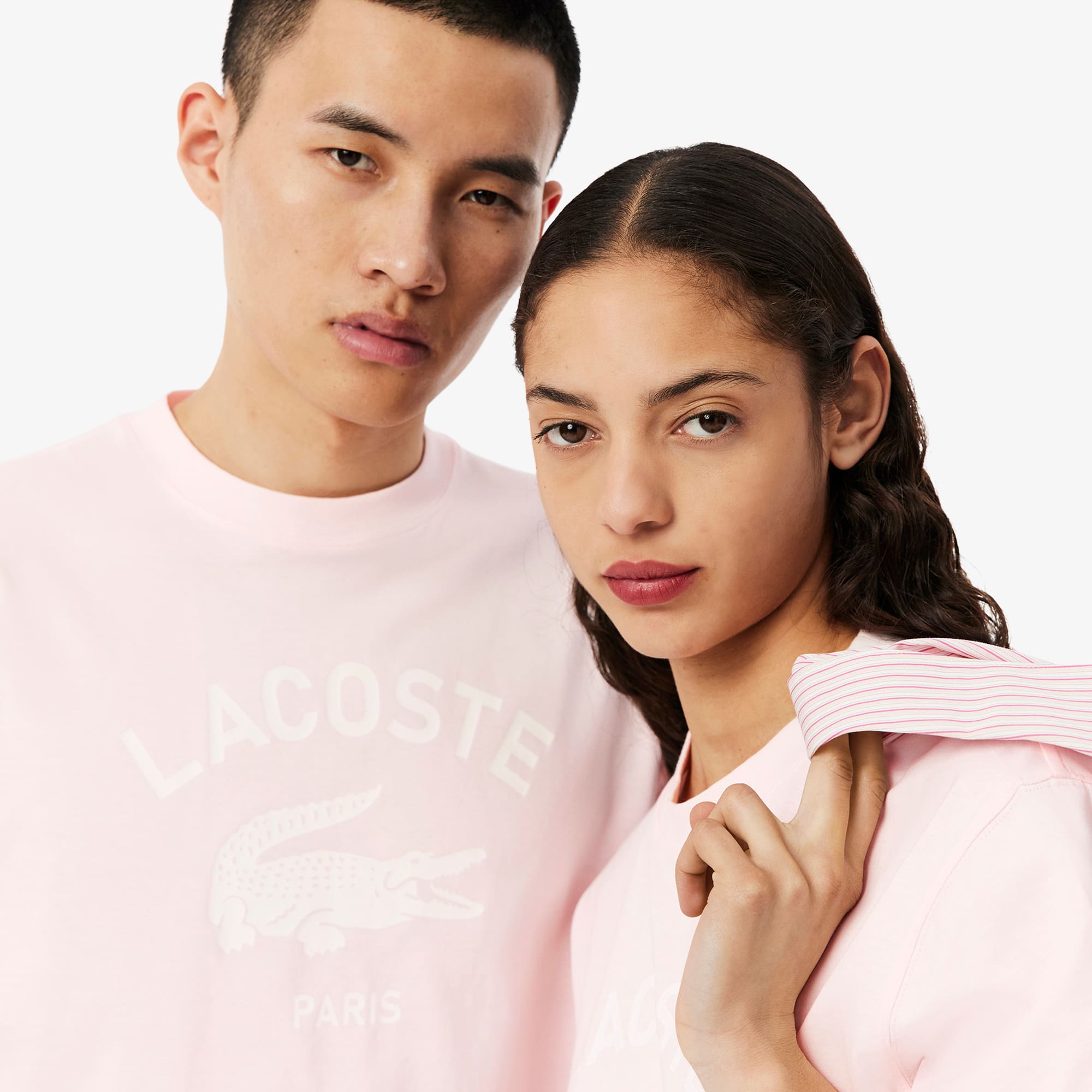 Unisex Signature Print Cotton T-Shirt - T-shirts - New In 2026