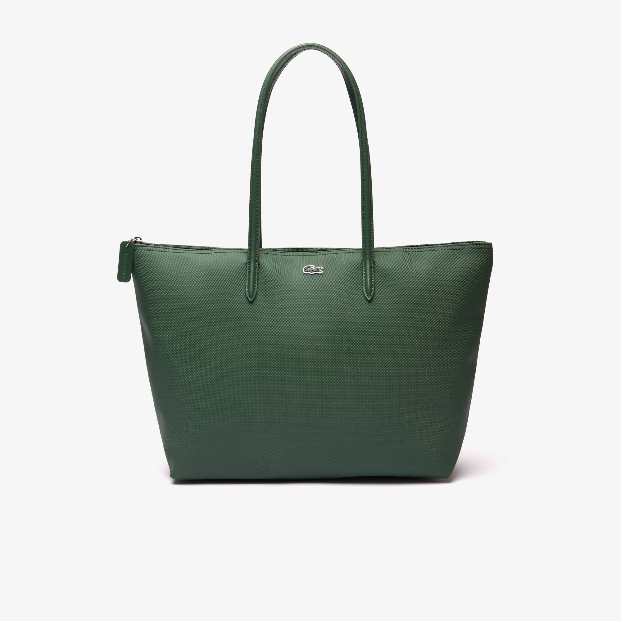 【LACOSTE】L.12.12 Concept Large Shopper Bag_NF1888P (BLACK) Women's Large L.12.12 Concept Tote - Bags - New In 2025