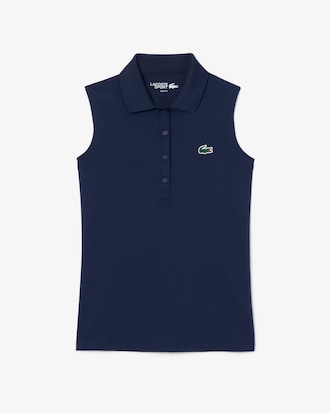 Women's Slim Fit UV Protect Stretch Golf Polo