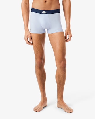 Lot de 3 boxers courts coton stretch