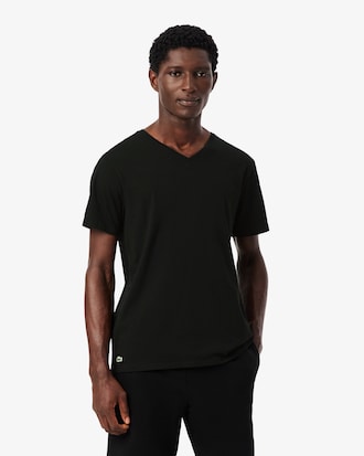 Playera De Punto A Rayas De Corte Cl&aacute;sico Para Hombre