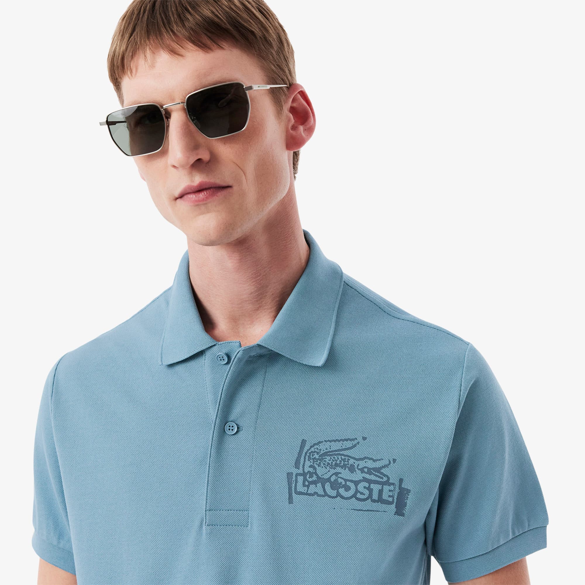 LACOSTE Classic Fit ポロシャツ FR2 US XS Men's Classic Fit Printed L.12.12 Polo - Polo Shirts - New In 2026