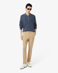 Slim Fit Knit Chino Pants