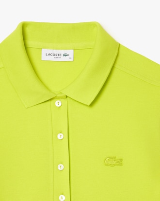 Women's L.12.D Slim Fit Stretch Mini Piqué Polo
