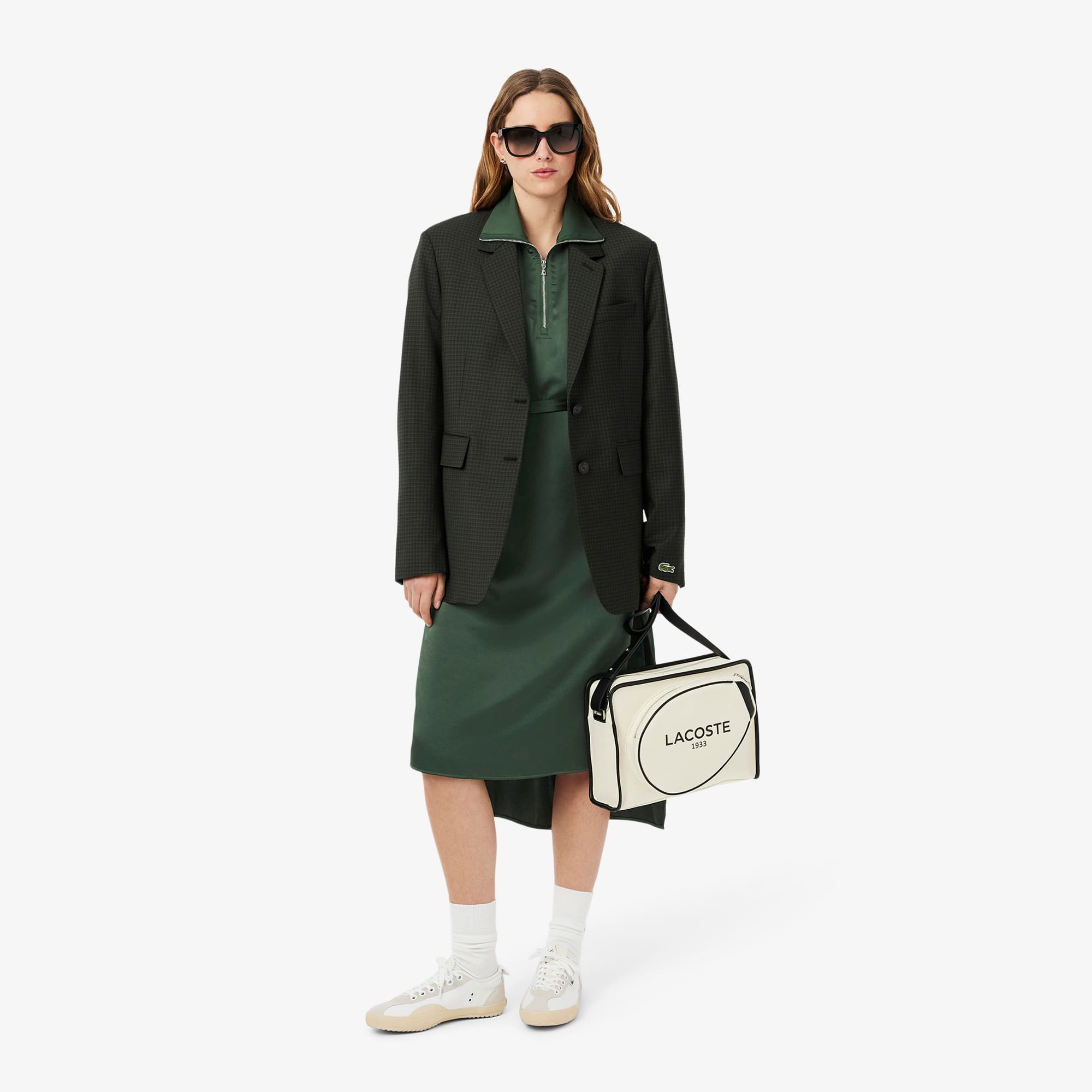 green emerald velvet dress LACOSTE WOMEN Stretch Mini Piqué Wrap Polo Dress Sinople Green –  MAISONDEFASHION.COM