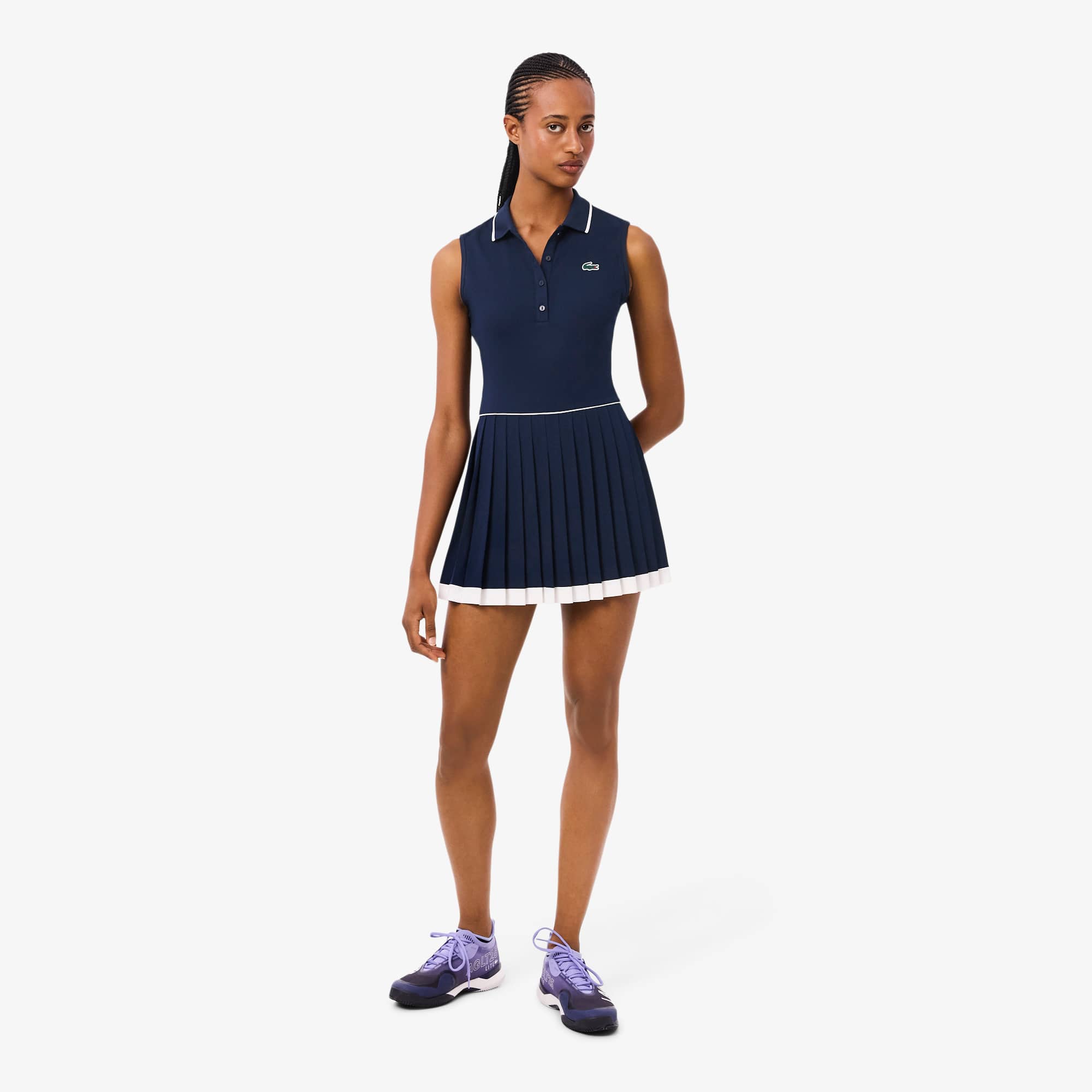 green lacoste tennis dress Lacoste x Roland-Garros Performance women Dress